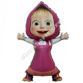 Шар фигура из фольги Маша 90 см.